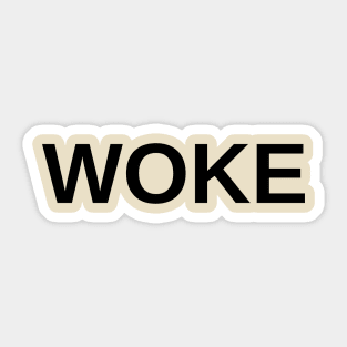 WOKE Sticker